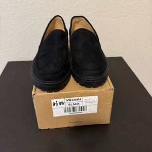 Journee Collection Women's Erika Slip-On Loafers 9.5 NW Black